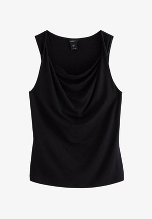 Lindex, LINDEX SLEEVELESS TOP LINDEX - Toppi - black