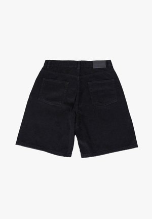 Dropsize Shorts di jeans - black