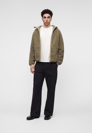 K-Way, JACK POLAR DOUBLE UNISEX - Яке от полар - green army