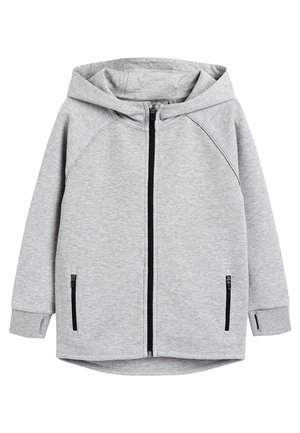 Felpa con zip - grey