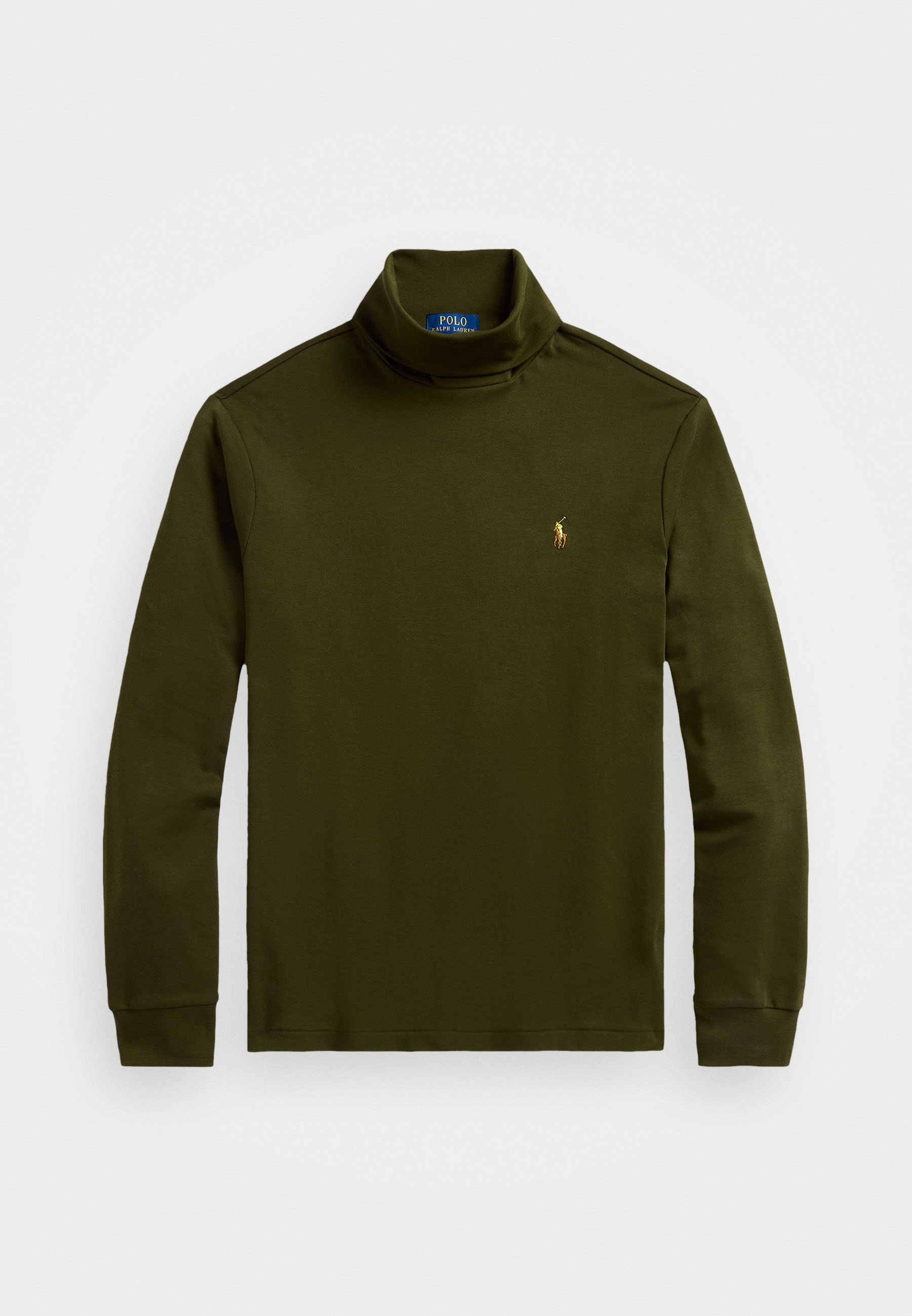 Polo Ralph Lauren SOFT COTTON ROLL NECK - Long sleeved top - dark