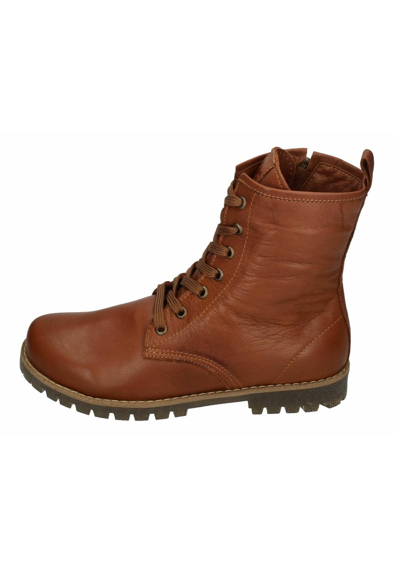 Andrea Conti Lace-up ankle boots - kastanie