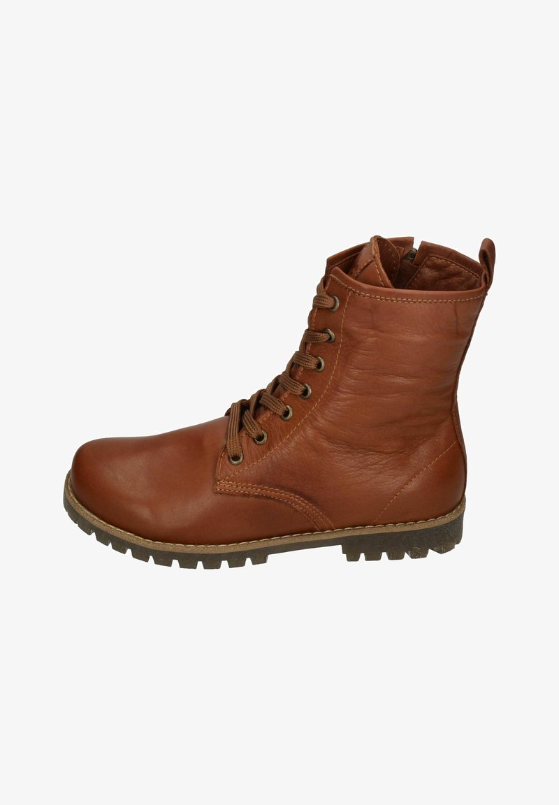 Andrea Conti Lace-up ankle boots - kastanie