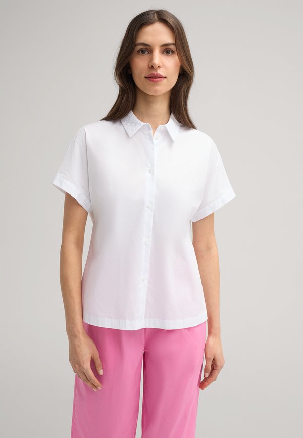 Hemdbluse - weiß