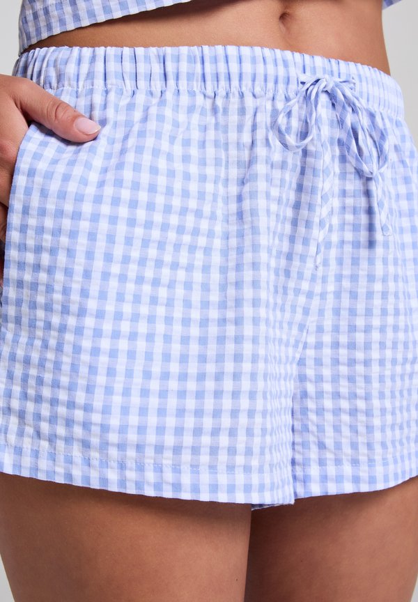 SEERSUCKER CHECK - Pyjama bottoms4