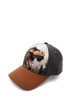 maximo MAXIMO BASECAP, RUND KIDS BOY-CAP T-REX KLETTVERSCHLUSS - Cappellino - anthrazit