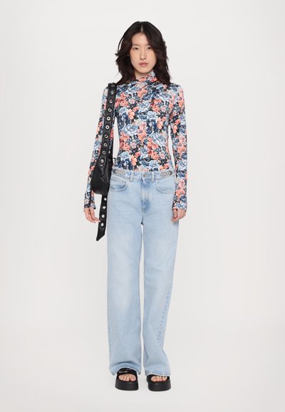 Rabanne Egyenes szárú farmer - light blue denim