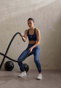 adidas by Stella McCartney Leggings - bahia blue/dove grey/team navy
