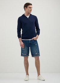Calliope BERMUDA - Short en jean - blu
