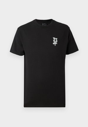 MEGACHROME TEE UNISEX - Nyomott mintás póló - black