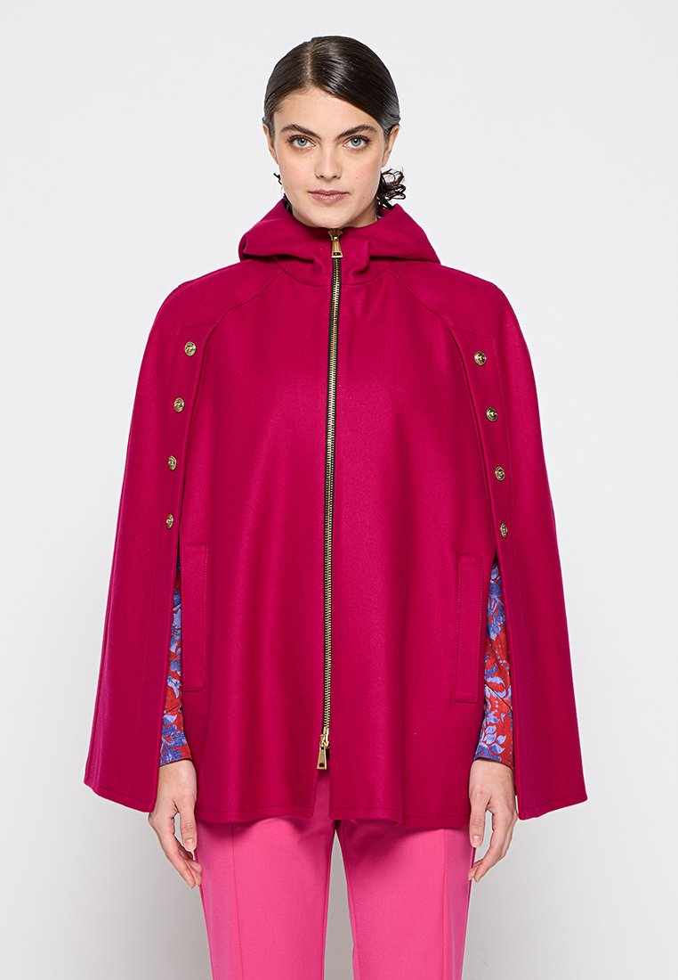Versace Jeans Couture Poncho donkerrood