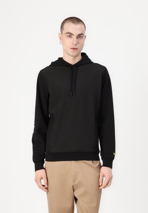 HYBRID HOODIE - Felpa - jet black