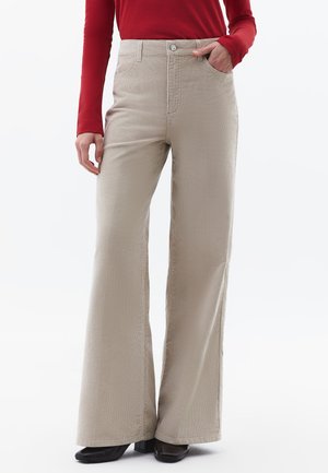 WIDE LEG - Wide Leg - feather gray