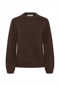 HARRIETIW SLEEVE PULLOVER - Pulover - hot fudge