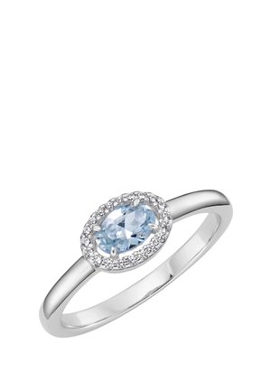 ZIERSTEINE ZIRKONIA - Ring - hellblau