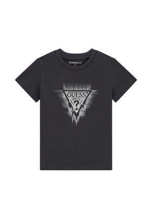 MIT LOGODREIECK - T-shirt print - dunkelgrau