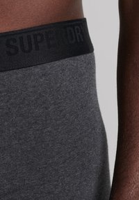 Superdry & Co 3 PACK - Calzoncillos - black charcoal grey
