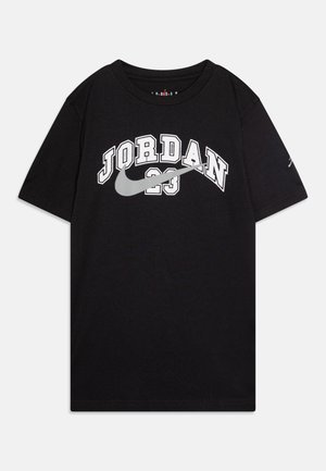 T-shirt con stampa - black