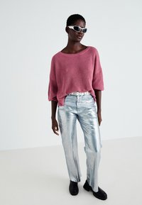ONLY ONLHILDE LIFE - Strikkegenser - mesa rose