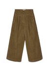 MIT WEITEM BEINSCHNITT AWTALA HOHE TAILLE  - Trousers - teak