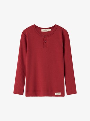 UNISEX - Bluză cu mânecă lungă - hibiscus red