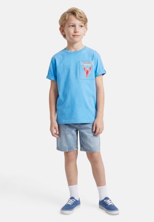 TEE - T-shirts med print - himmelblau