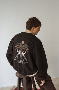 Kaotiko CREW MEZCAL UNISEX - Mikina - black