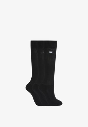 G-Star Raw, MYSTIC 3 PACK - Calze - black