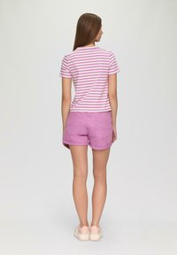 QS STREIFENMUSTER - T-Shirt print - lavendel