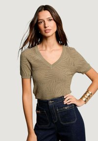 Morgan MPALM - Camiseta básica - sage green