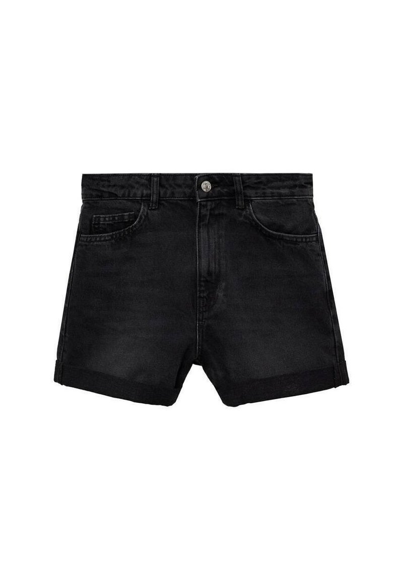 Mango Jeansshort zwart denim/blackdenim