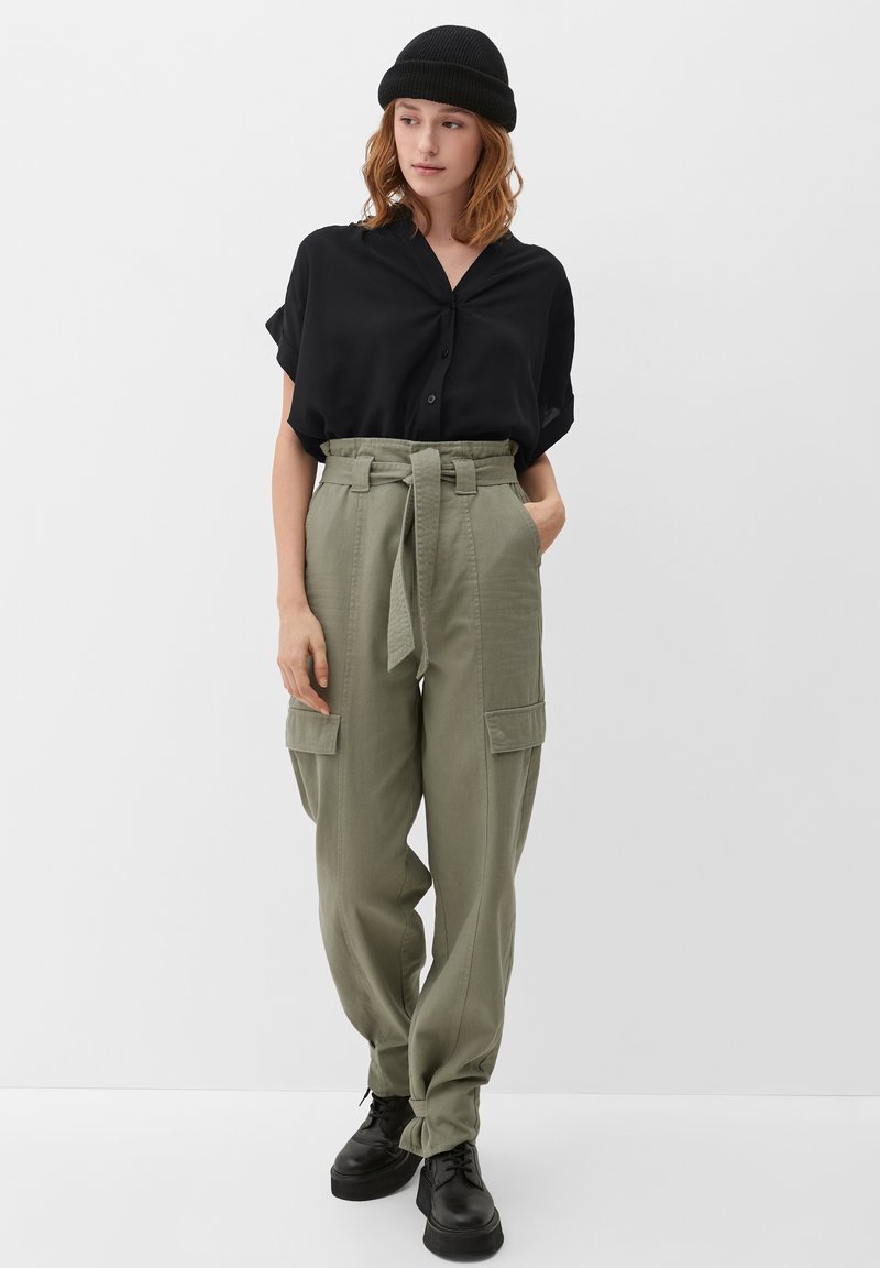 QS Overhemdblouse - schwarz