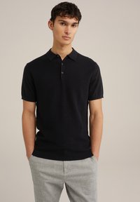 WE Fashion - Poloshirt - black Thumbnail-Bild 1