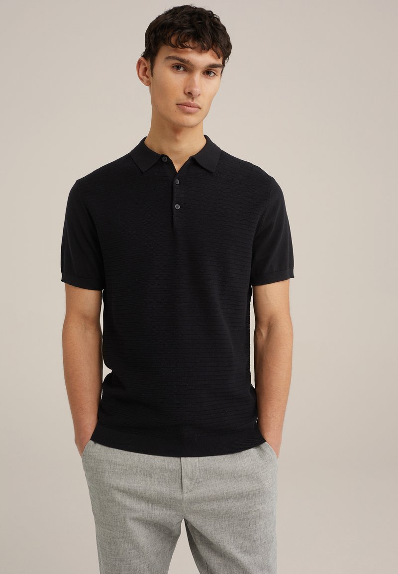 WE Fashion Polo krekls - black