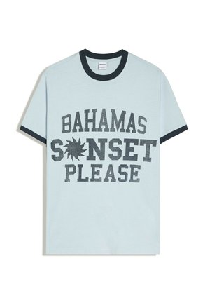 Bershka, - T-shirt z nadrukiem