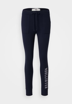 LOGO  - Tracksuit bottoms - navy