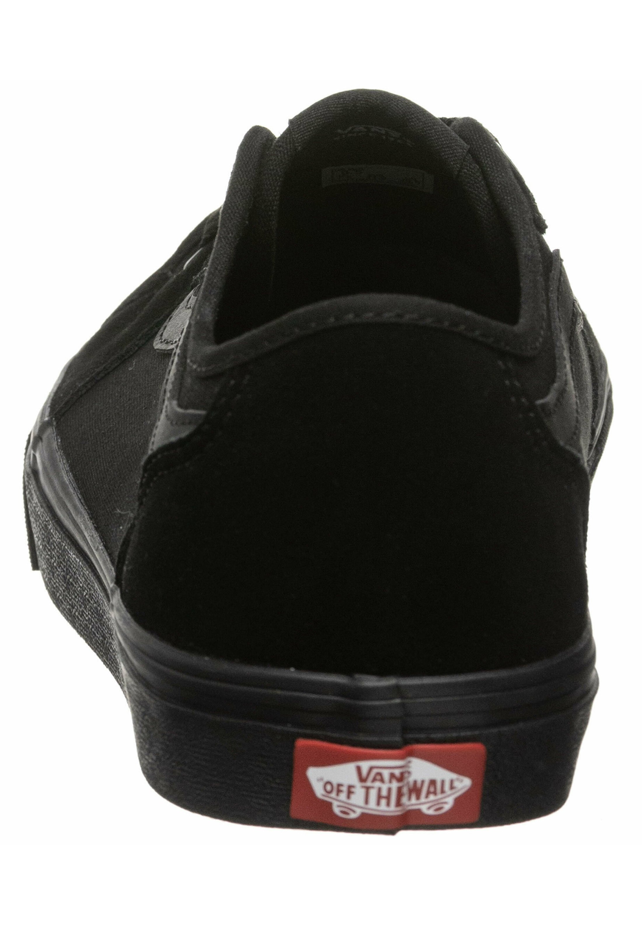 all black vans size 2