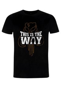 Star Wars STAR WARS: THE MANDALORIAN WAY UNISEX - Triko s potiskem - black