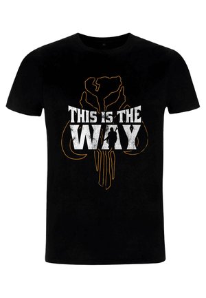 STAR WARS: THE MANDALORIAN WAY UNISEX - T-shirt imprimé - black