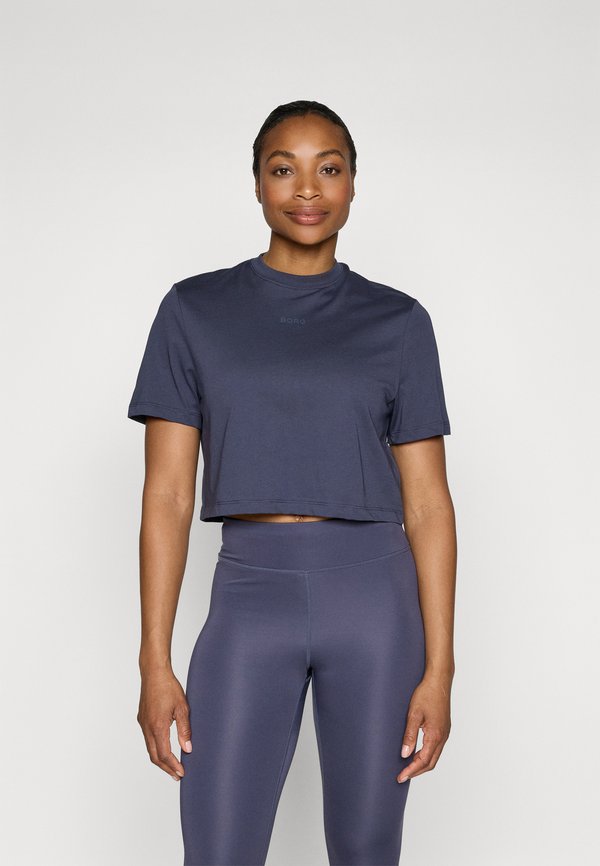 STUDIO CROPPED - Print T-shirt - odyssey gray