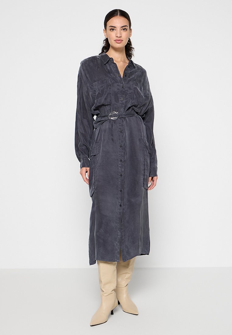 Bimba Y Lola Maxi-jurk donkergrijs Bimba Y Lola Maxi-jurk donkergrijs