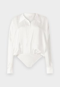 BOYFRIEND SHIRT BODYSUIT - Top s dlouhým rukávem - snow white