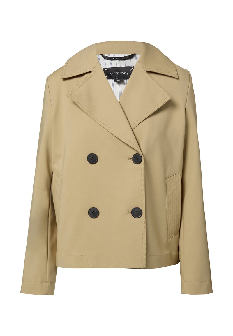 comma Lichte jas beige comma Lichte jas beige