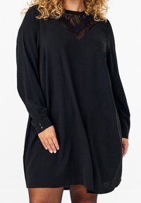 Zizzi Vardagsklänning - black