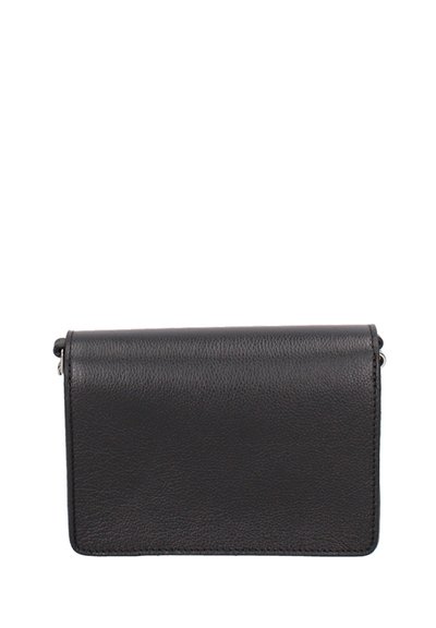 John Richmond SHOULDER - Sac bandoulière - black and silver