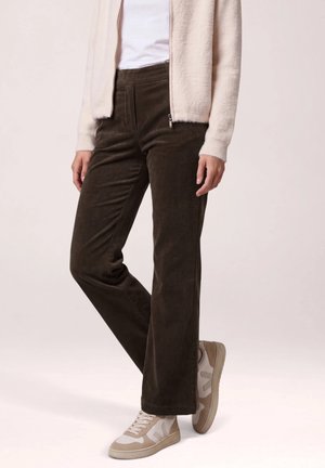 Cecil, HIGH WAIST STRAIGHT LEG HOSE IM LOOSE FIT - Pantalon classique - truffle brown