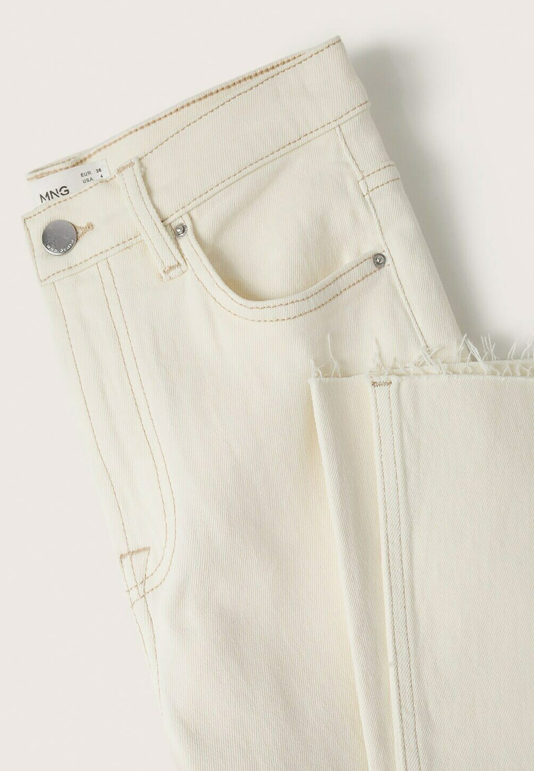 Urban Classics Damen High Waist Jeans Ladies Skinny in weiß 749639