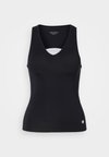 ACE V NECK TANK - Topper - black beauty