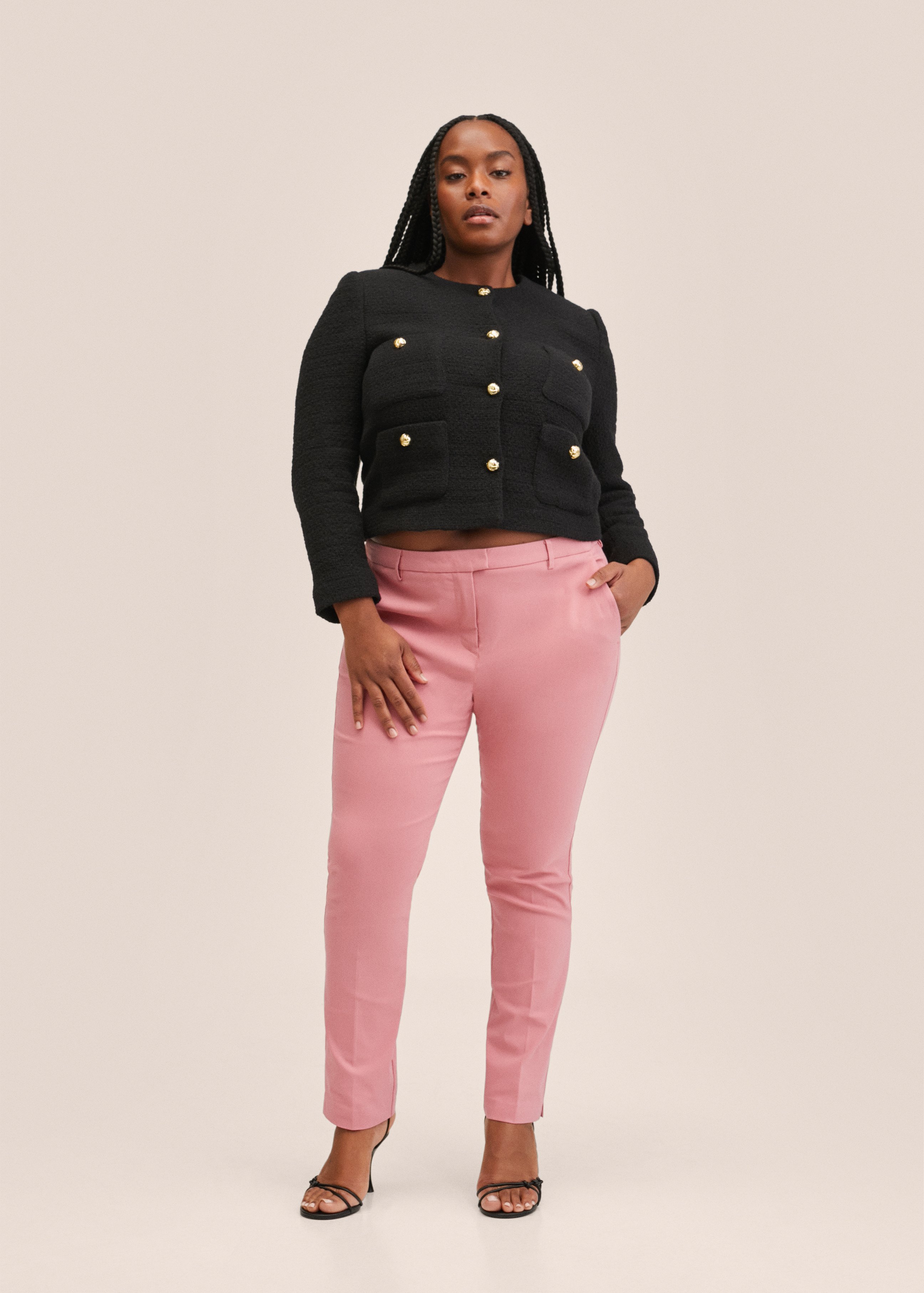 Mango COLA - Chino - roze/fuxia - Zalando.it