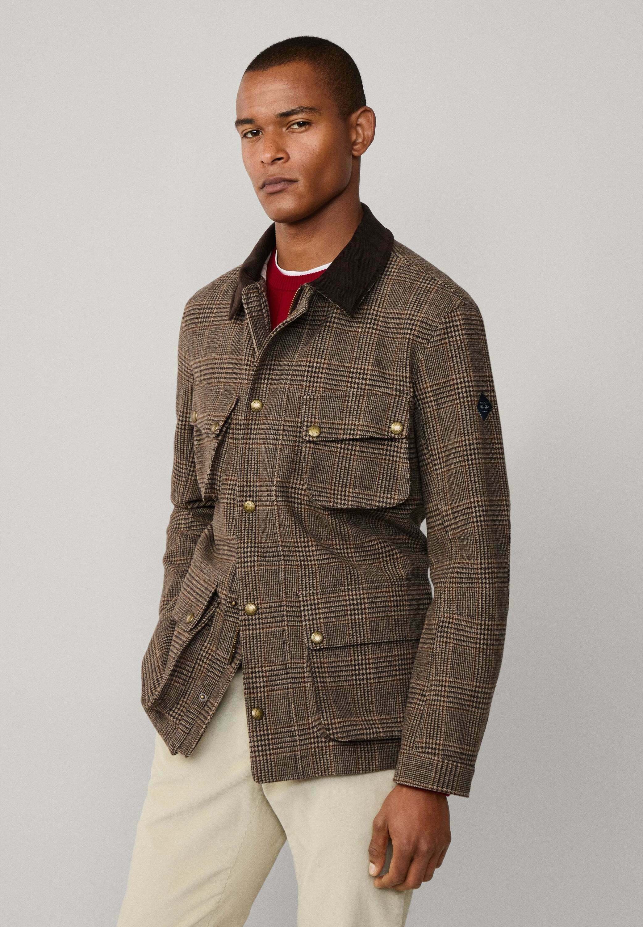 Hackett London Summer jacket - camel beige/beige - Zalando